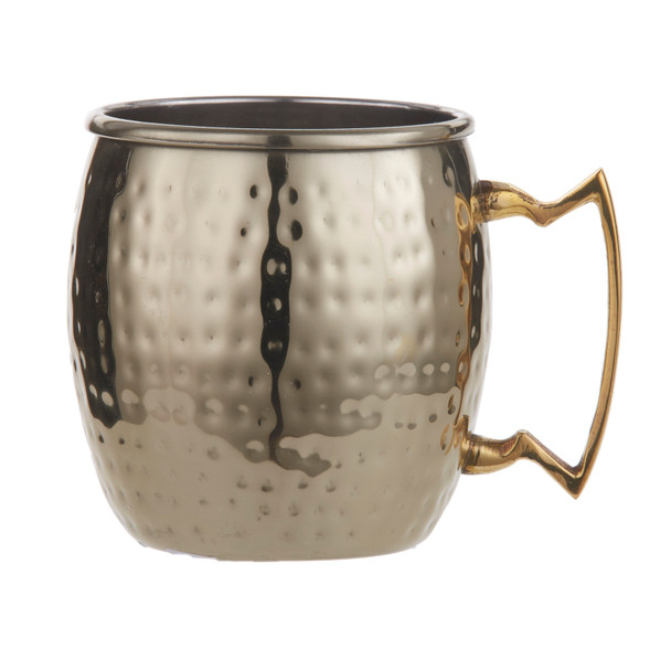 American Metalcraft GM16H Moscow Mule Mug, 16 oz., Gold Finish Stainless, Brass