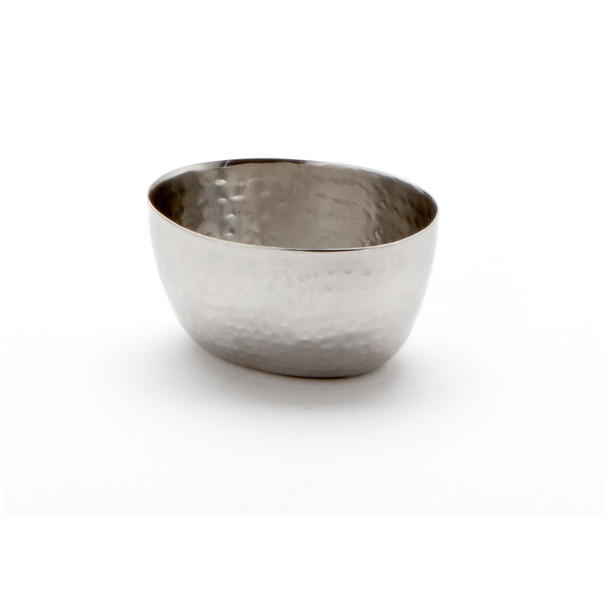 American Metalcraft HS2 Sauce Cup, 2 oz., 2-1/2"Lx2"W, Oval, Stainless Hammered American Metalcraft HS2 Sauce Cup, 2 oz., 2-1/2"Lx2"W, Oval, Stainless Hammered