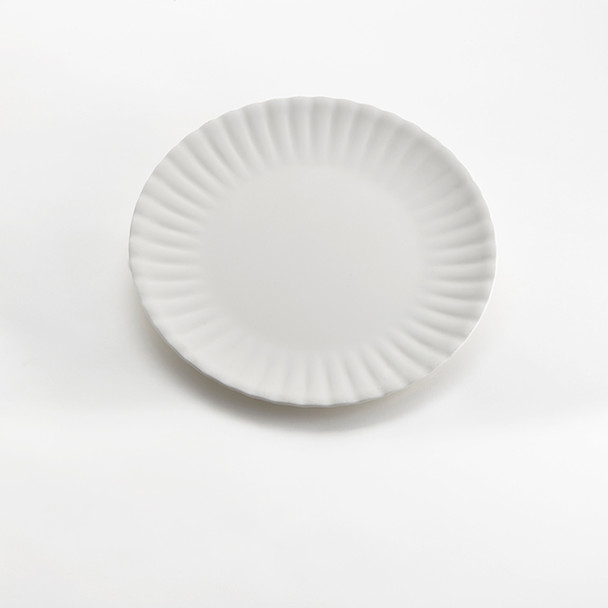 American Metalcraft MP11 Paper Plate Design Melamine, 10-7/8", White