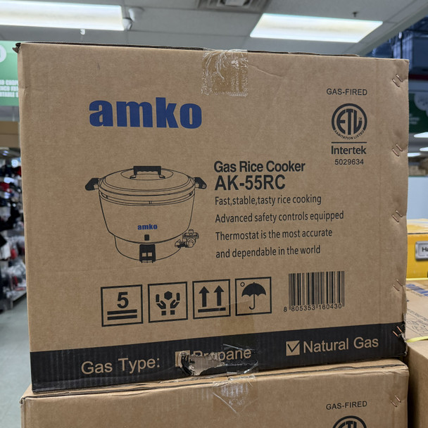 AMKO AK-55RC-NG Natural Gas Rice Cooker, 55 Cups