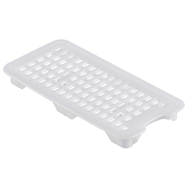 Araven 00242 Drain Tray, White, 1/3 Size