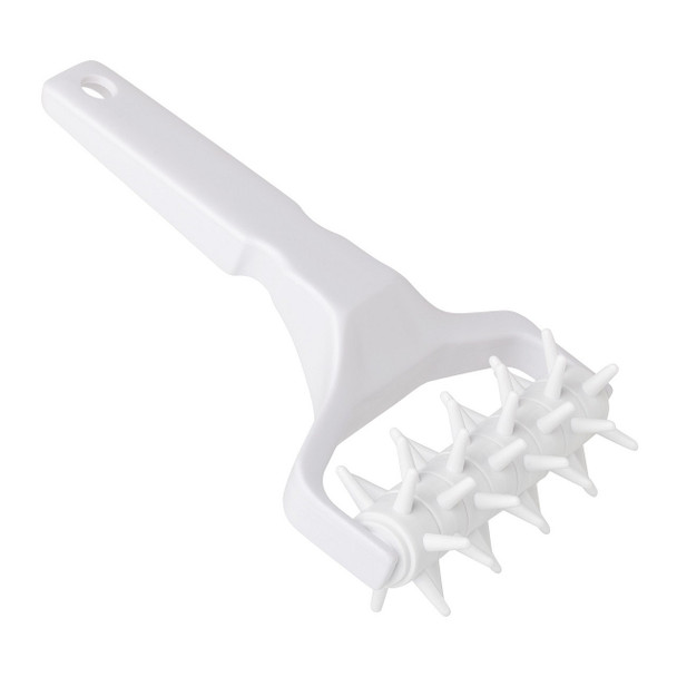 ATECO 1357 Dough Docker, Plastic, White
