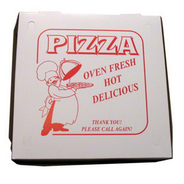 R3 7010SP Pizza Box, Clay Stock Print, 10" (cs/100pcs)
