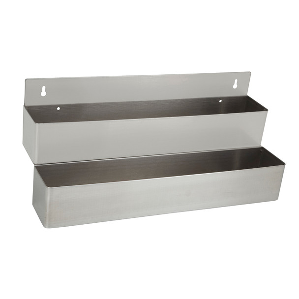 Winco SPR-22D 22" Stainless Steel Double Bar Speed Rail