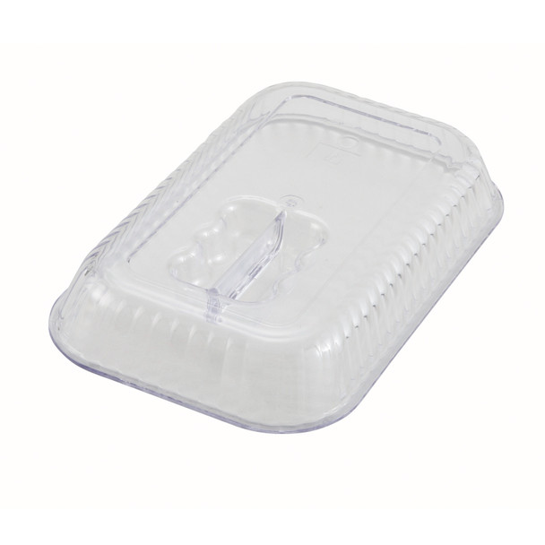 Winco CRKC-10 Deli Crock Cover, 10" x 7", Clear
