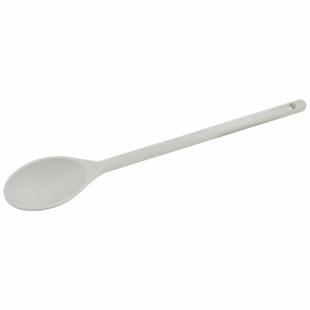 Winco NS-15W Cooking Spoon, 15" Nylon, White