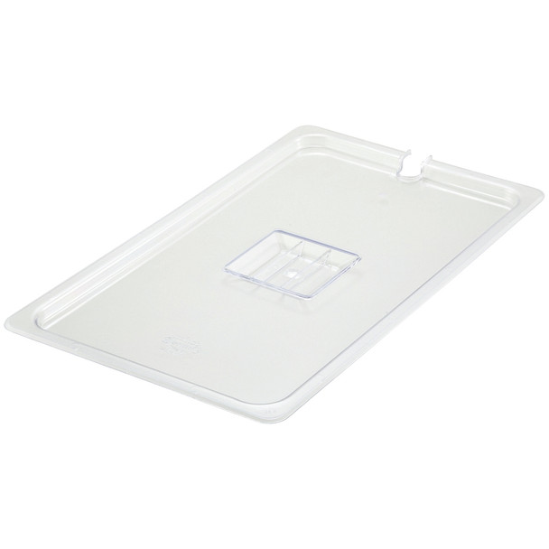Winco SP7100C Food Pan Cover, Full Size, Slotted, Clear, NSF Winco SP7100C Food Pan Cover, Full Size, Slotted, Clear, NSF