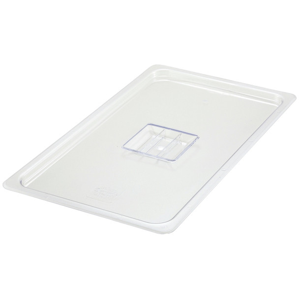 Winco SP7100S Food Pan Cover, Full Size, Solid, Clear, NSF
