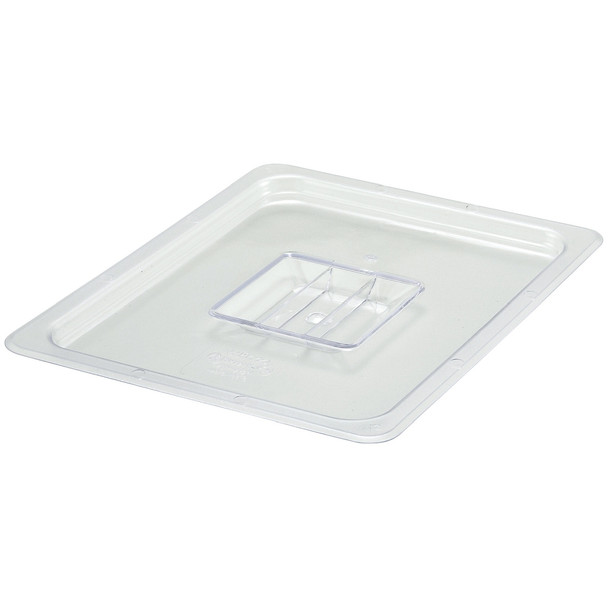 Winco SP7200S Food Pan Cover, Half Size, Solid, Clear, NSF Winco SP7200S Food Pan Cover, Half Size, Solid, Clear, NSF