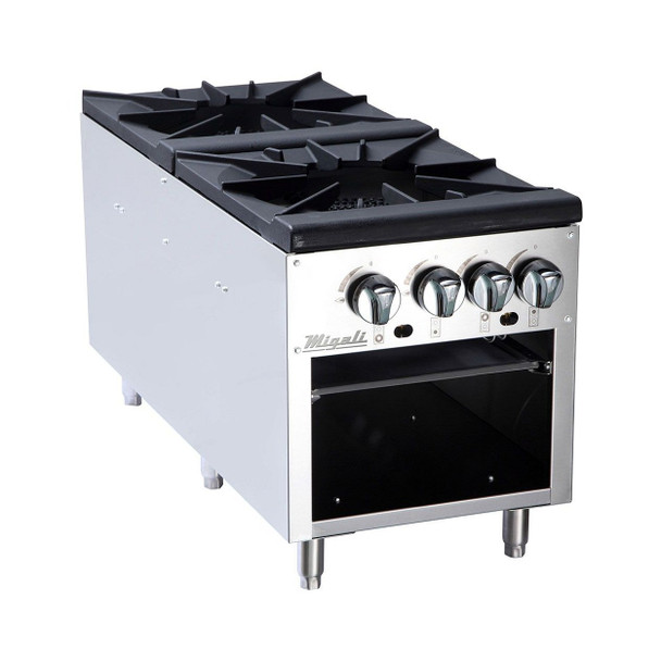 Migali C-SPS-2-18 2 Burner Stock Pot Stove