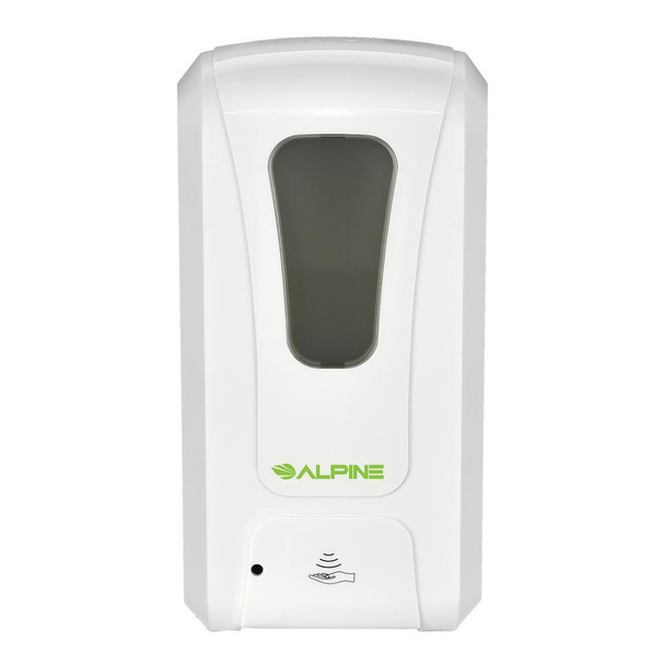 Alpine 430-L Automatic Hands-Free Liquid/Gel Hand Sanitizer/Soap Dispenser, 1200 ml.