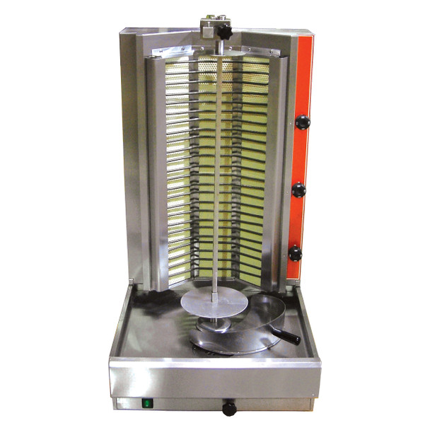OMCAN BR-CN-0191 Electric Vertical Gyro Broiler, 66 lb Capacity