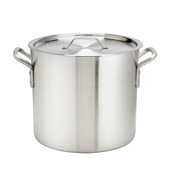 Browne 5813140 Aluminum Stock Pot, 40 qt., without Cover