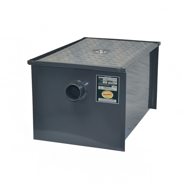 John Boos GT-8-X 8 lb. Carbon Steel Grease Trap