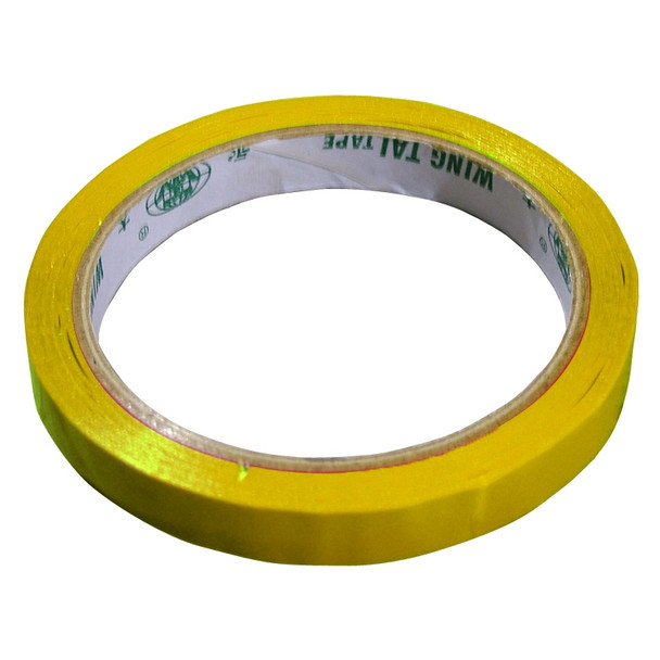 Omcan 31352 PVC Poly Bag Sealer Tape, Yellow, 9 mm wide, 66m long