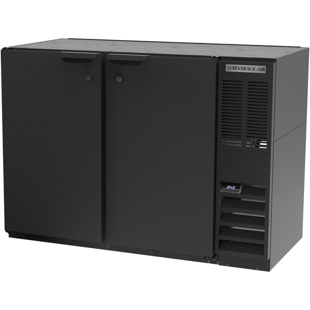 Beverage Air BB48HC-1-B 48" Back Bar Refrigerator - Black Beverage Air BB48HC-1-B 48" Back Bar Refrigerator - Black