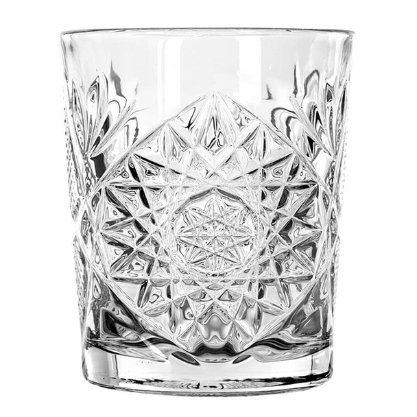 Libbey 5632 Hobstar Double Old Fashion Glass, 12 oz. (12/Case)