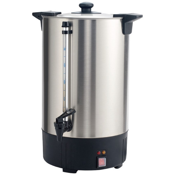 Winco ECU-100A Commercial Coffee Urn, 100-Cup, Plastic Filter Basket