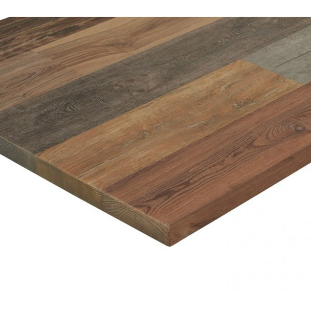 G&A OCS2424 24" x 24" Table Top, Barn Plank Finish G&A OCS2424 24" x 24" Table Top, Barn Plank Finish