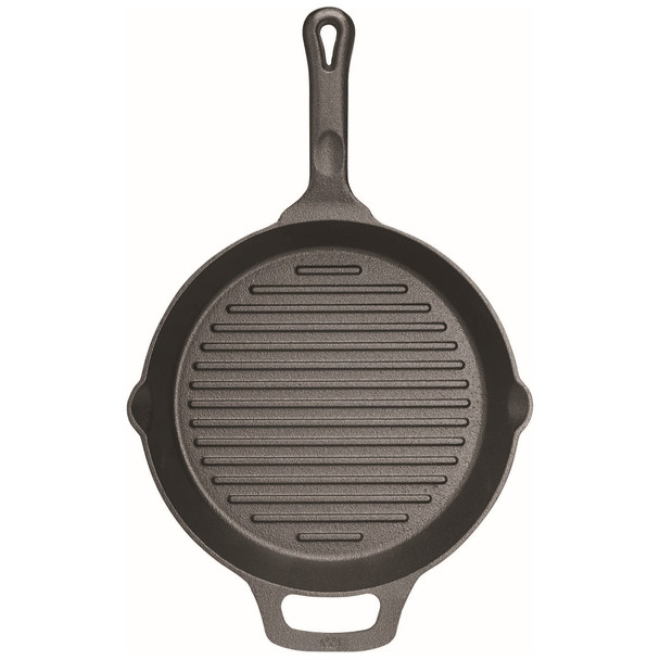 Winco CAGP-10R FireIron Cast Iron Grill Pan, 10-1/4", Round, Induction Ready Winco CAGP-10R FireIron Cast Iron Grill Pan, 10-1/4", Round, Induction Ready