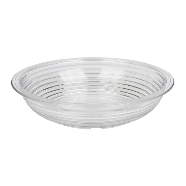 Cambro RSB6CW135 Clear 6" Round Ribbed Bowl, 18.8 oz.