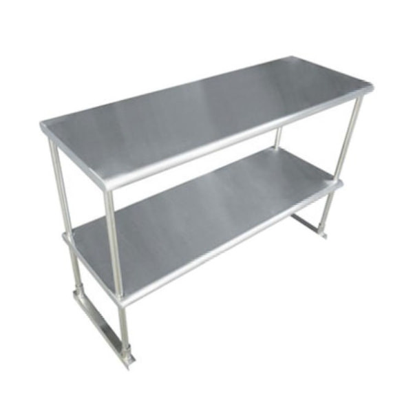 Win Depot Table Mounted Double Overshelf