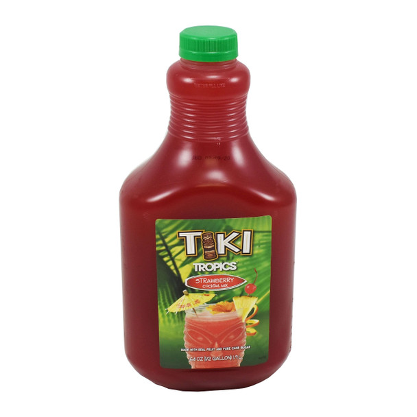 Tiki Tropics 60541 Strawberry Cocktail Mixer, 64 Ounces Tiki Tropics 60541 Strawberry Cocktail Mixer, 64 Ounces