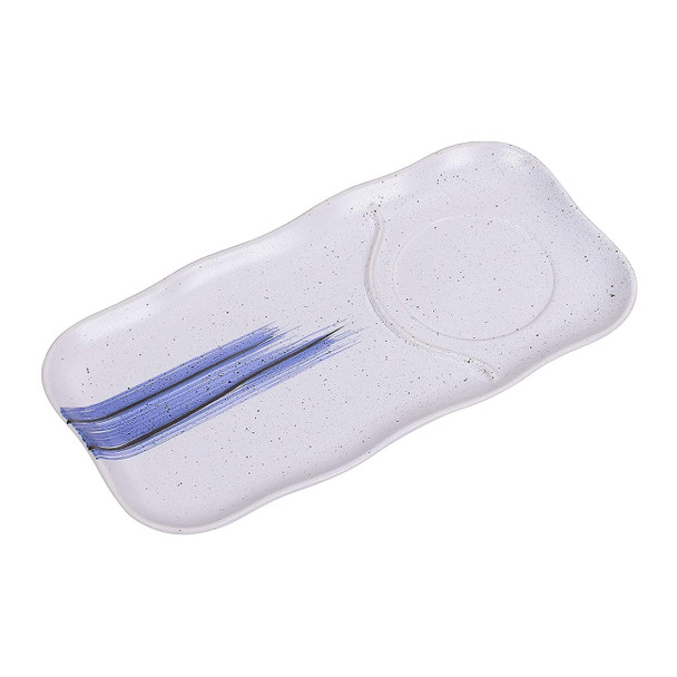 Yanco OC-5112 Ocean 12" X 6" Compartment Plate - 12/Case