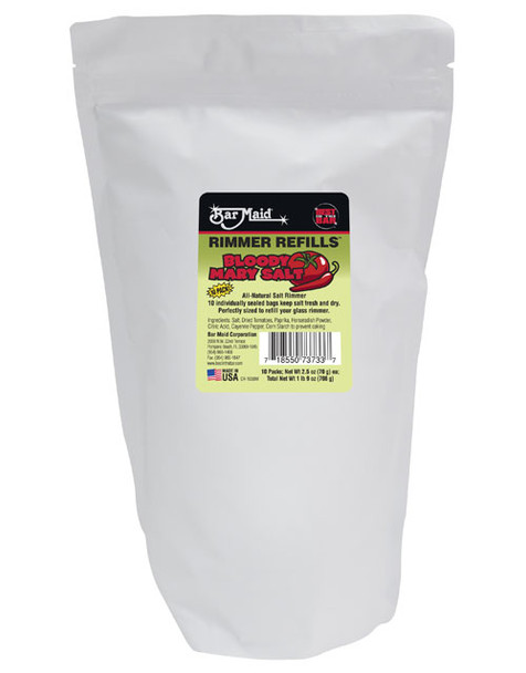 Bar Maid CR-103BM Bloody Mary Rimming Salt, (10) 2-1/2 oz. Packets