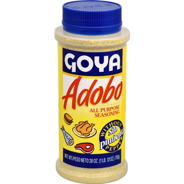 Goya Adobo All-Purpose Seasoning without Pepper, 28 Ounce Goya Adobo All-Purpose Seasoning without Pepper, 28 Ounce