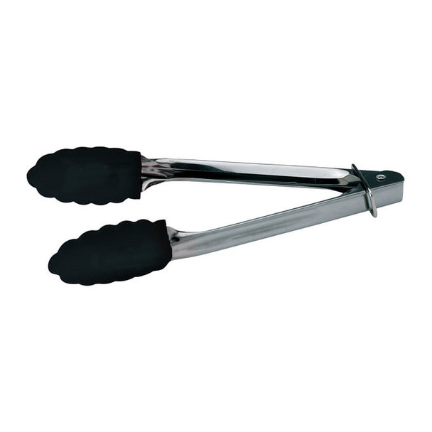 Winco UT-7K 7" Utility Tongs with Locking Ring and Non-Slip Silicone Tip Winco UT-7K 7" Utility Tongs with Locking Ring and Non-Slip Silicone Tip