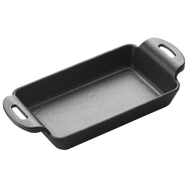 Winco CASM-7RT Rectangle Cast Iron Mini Server, 14 Oz Winco CASM-7RT Rectangle Cast Iron Mini Server, 14 Oz