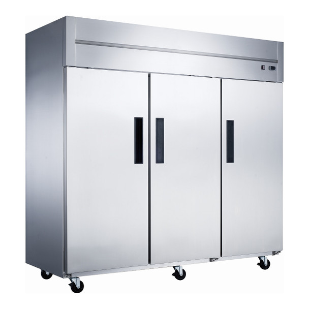 Dukers D83AF 84 1/4" Solid Door Reach-In Freezer, 3 Doors Dukers D83AF 84 1/4" Solid Door Reach-In Freezer, 3 Doors
