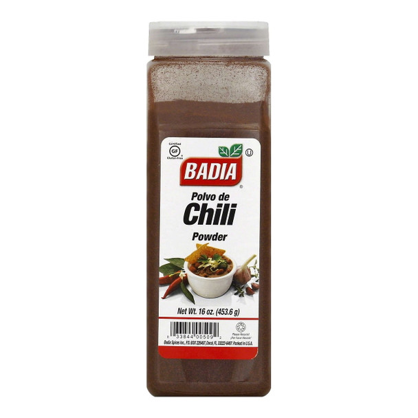 Badia Chili Powder, 16 Ounce