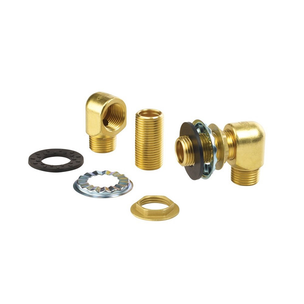 Krowne 21-192L Mounting Kit, (2) 90 Degree Elbows with 1/2" NPT Male Krowne 21-192L Mounting Kit, (2) 90 Degree Elbows with 1/2" NPT Male
