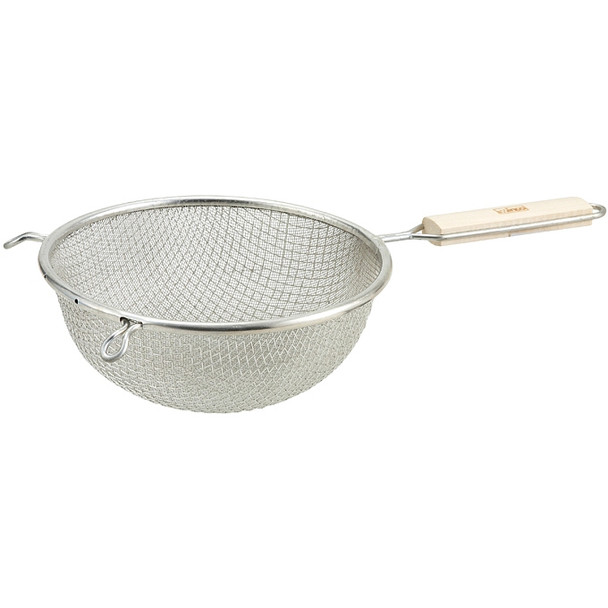 Winco MSTF-8D Fine Double Tinned Mesh Strainer, 8" dia. Winco MSTF-8D Fine Double Tinned Mesh Strainer, 8" dia.
