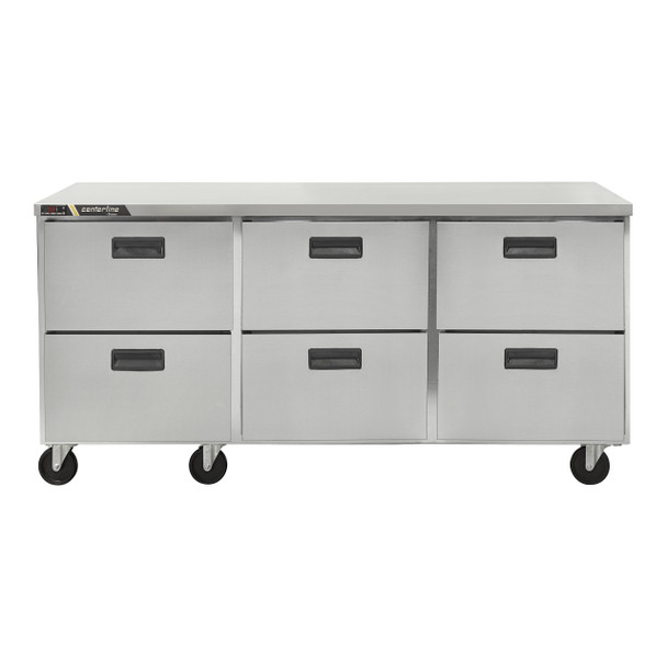 Centerline CLUC-72R-DW 72" Undercounter Refrigerator, 6 Drawers Centerline CLUC-72R-DW 72" Undercounter Refrigerator, 6 Drawers