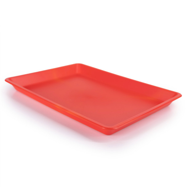 HS Inc. HS1076 Plastic Sheet Pan, 1/4 Size, Red Chile HS Inc. HS1076 Plastic Sheet Pan, 1/4 Size, Red Chile