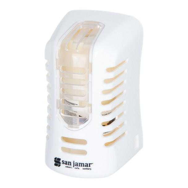 San Jamar WP9070WHCL Arriba Twist Passive Air Care Dispenser, White Clear San Jamar WP9070WHCL Arriba Twist Passive Air Care Dispenser, White Clear