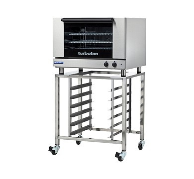 Moffat E27M3-SK2731U 3 Tray Full Size Electric Convection Oven, Manual Control - with SK2731U Stand
