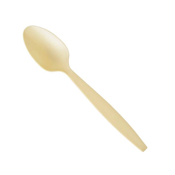 Compostable Cutlery Teaspoon, Beige, 1000/Case (BP-MHTSN-1)