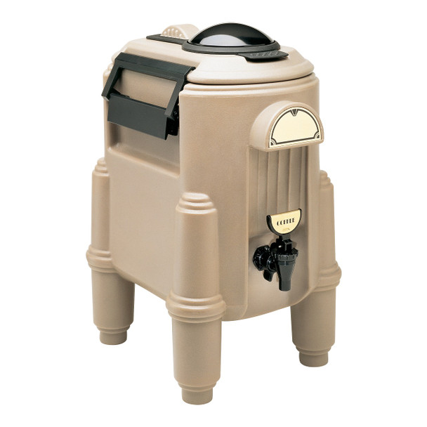 Cambro CSR3417 3 Gallon Insulated Beverage Dispenser, Dark Taupe