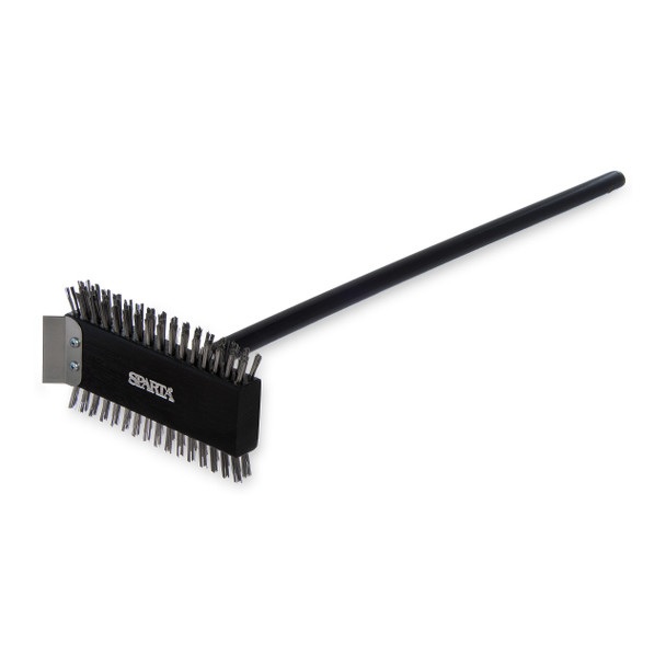 Carlisle 4029000 Broiler Master Grill Brush & Scraper with Handle 30.5" Carlisle 4029000 Broiler Master Grill Brush & Scraper with Handle 30.5"