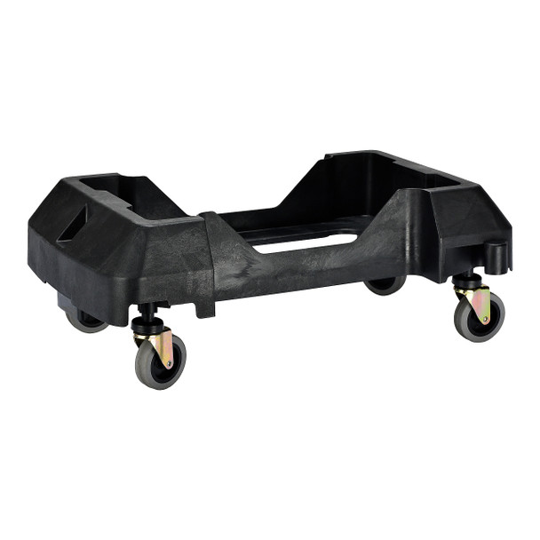 Alpine ALP477-DOLLY Trash Black Rectangular Can Dolly Alpine ALP477-DOLLY Trash Black Rectangular Can Dolly