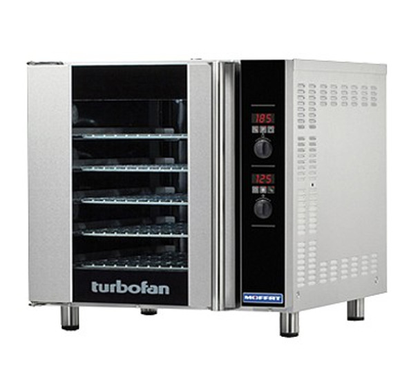 Moffat E32D5-2T 5 Tray Full Size Electric Convection Oven, Digital Control - 220V