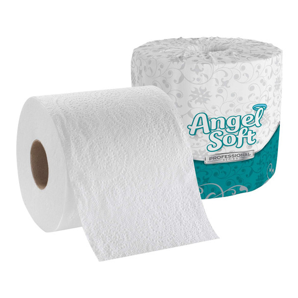 Angel Soft Premium 2-Ply Embossed Toilet Paper, 80 Rolls/Case