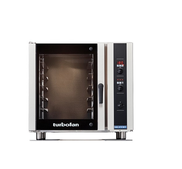 Moffat E35D6-26-T 6 Tray Full Size Electric Convection Oven, Digital Control - 220V