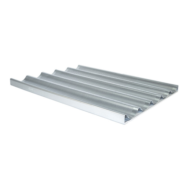 CAC ALBP-5 French Baguette Pan, 5-Loaf, 18" x 26" CAC ALBP-5 French Baguette Pan, 5-Loaf, 18" x 26"