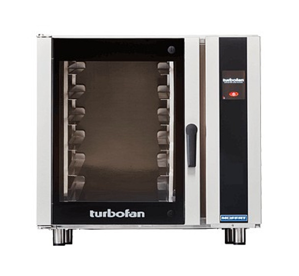Moffat E35T6-26-P 6 Tray Full Size Electric Convection Oven, Touch Screen Control - 208V