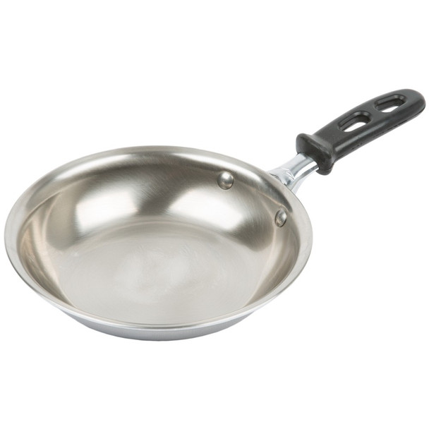 Vollrath 69807 Tribute 7" Fry Pan with Natural Finish and TriVent Silicone Handle